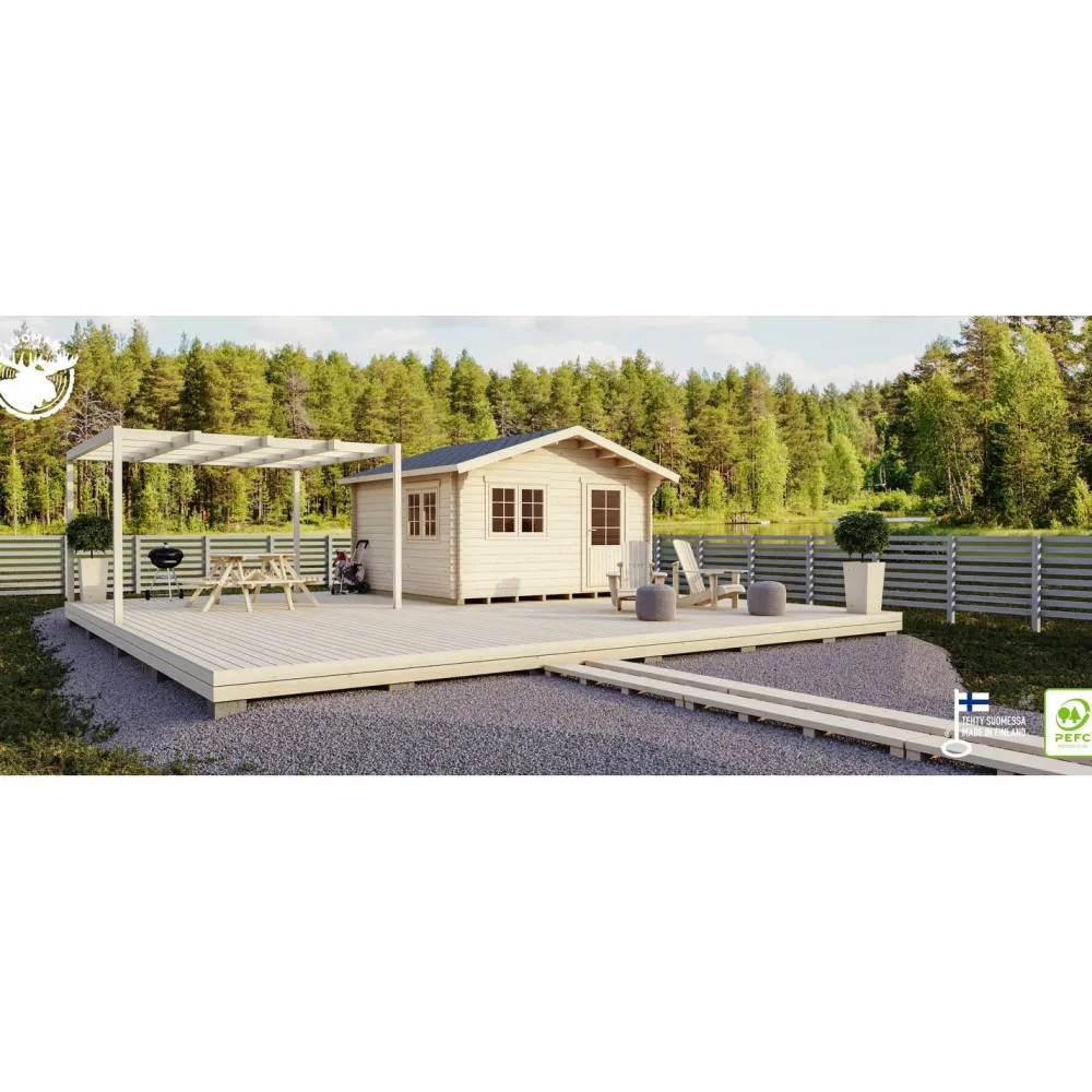 Vierasmaja 70-3 Lainio 15,2 m² Aitat Ja Vierasmajat