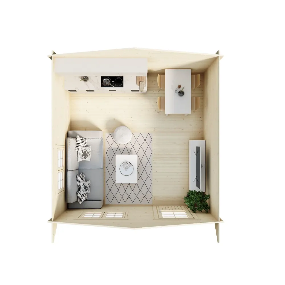 Vierasmaja 70-3 Lainio 15,2 m² Aitat Ja Vierasmajat