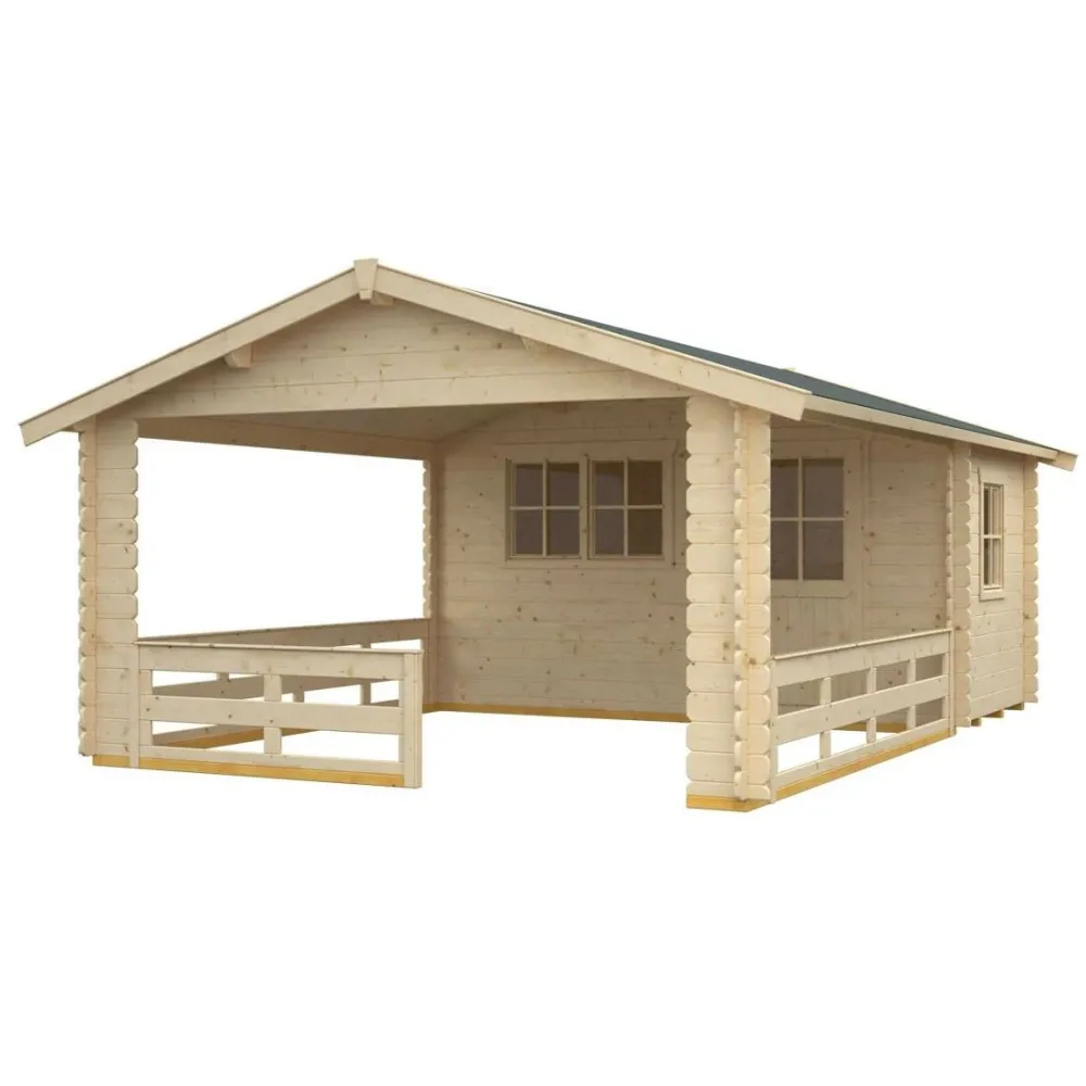 Vierasmaja Alicante 3 9,5 + 13,8 m²*Skan Holz Best