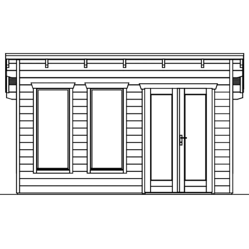 Vierasmaja Ostende 3 12m²*Skan Holz Sale
