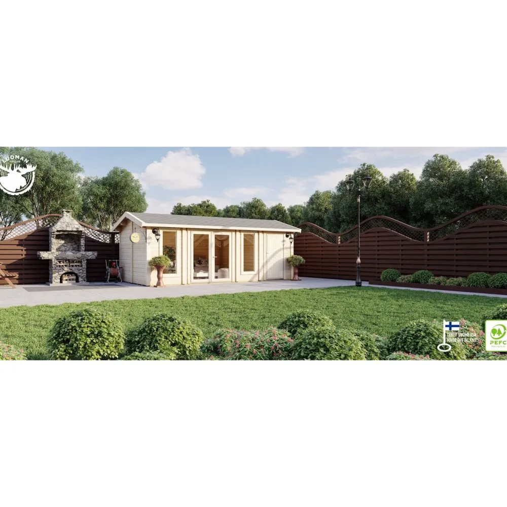 Vierasmaja varastolla 612 Kumpunen 18 m²*Luoman Lillevilla Discount