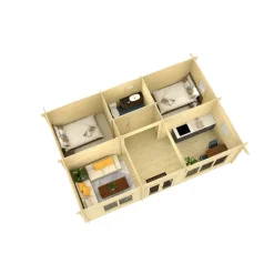 Outlet Vierasmökki Madeira, 38m² Kesämökit