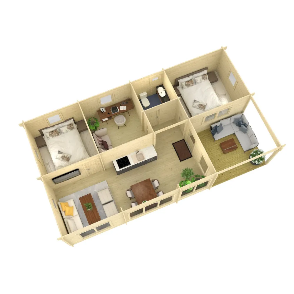 Vierasmökki Teide, 59.2m²*Tene Clearance