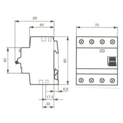 Vikavirtasuojakytkin F204A-40/0,03*ABB Hot