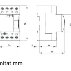 Vikavirtasuojakytkin , GW VVS 4P, 4x40A, 30mA Vikavirtasuojat