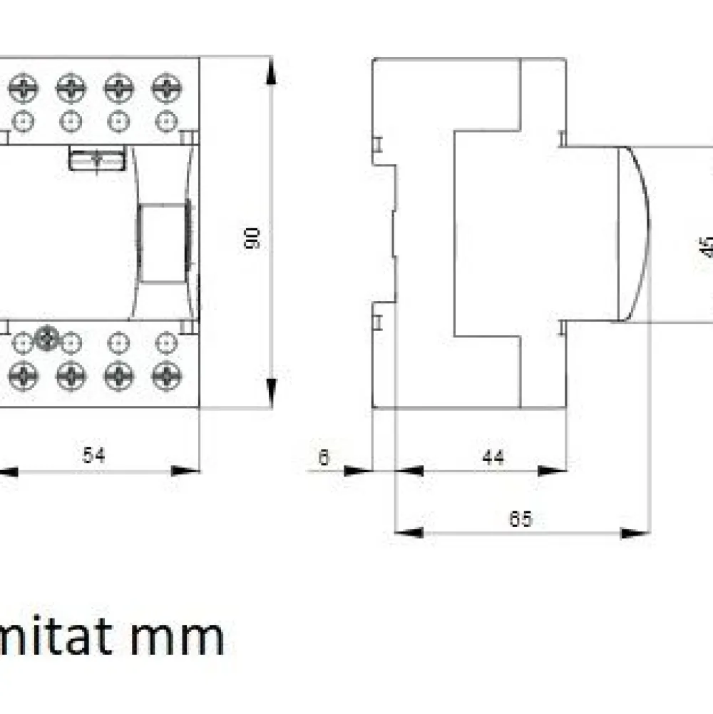 Vikavirtasuojakytkin , GW VVS 4P, 4x40A, 30mA Vikavirtasuojat