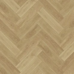 Best Vinyylilankku Check One Herringbone 2074H Prenzlau Oak, vaaleanruskea, integroitu askeläänieriste Komposiittilattiat