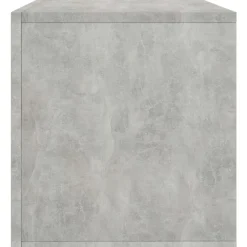 Vinyylilevyjen säilytyslaatikko 71x34x36cm harmaa lastulevy*FinePRICE Best