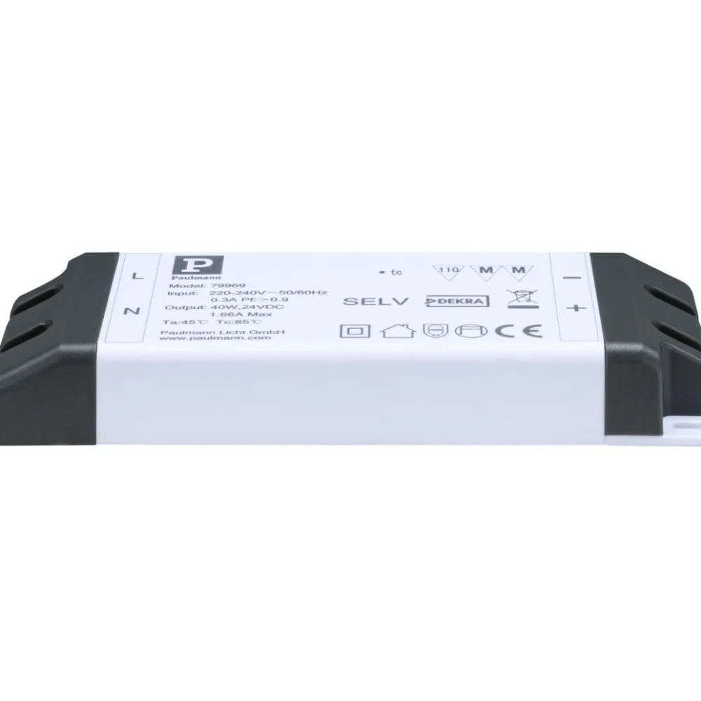 Virtalähde ProStrip, 230/24V, eri vaihtoehtoja*Paulmann Outlet