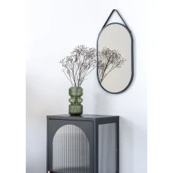 New Vitriini Adelaide, 50x35x110cm, musta Vitriinit