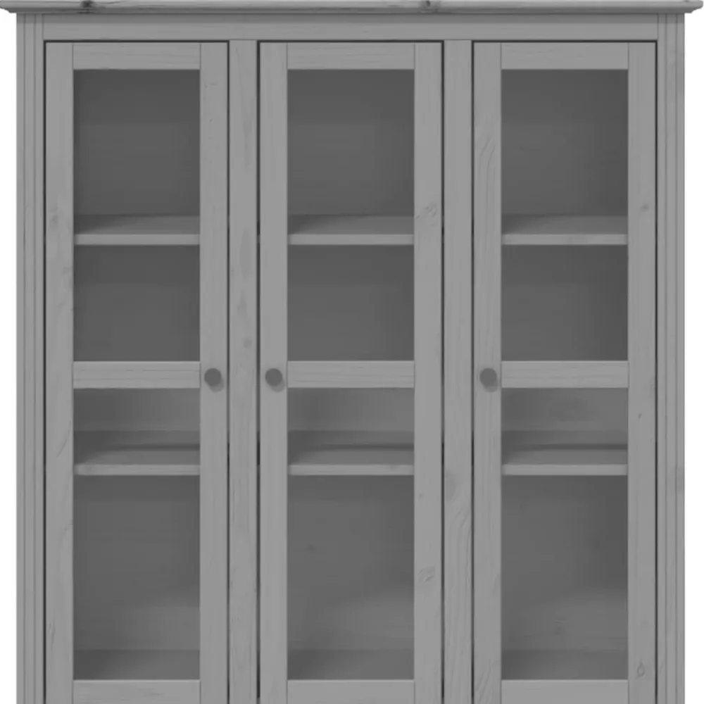 Clearance Vitriinikaappi BODO täysi mänty, eri värejä (29895) Vitriinit
