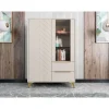 Vitriinikaappi 2D2SZ XYLIX, beige*Nomla New