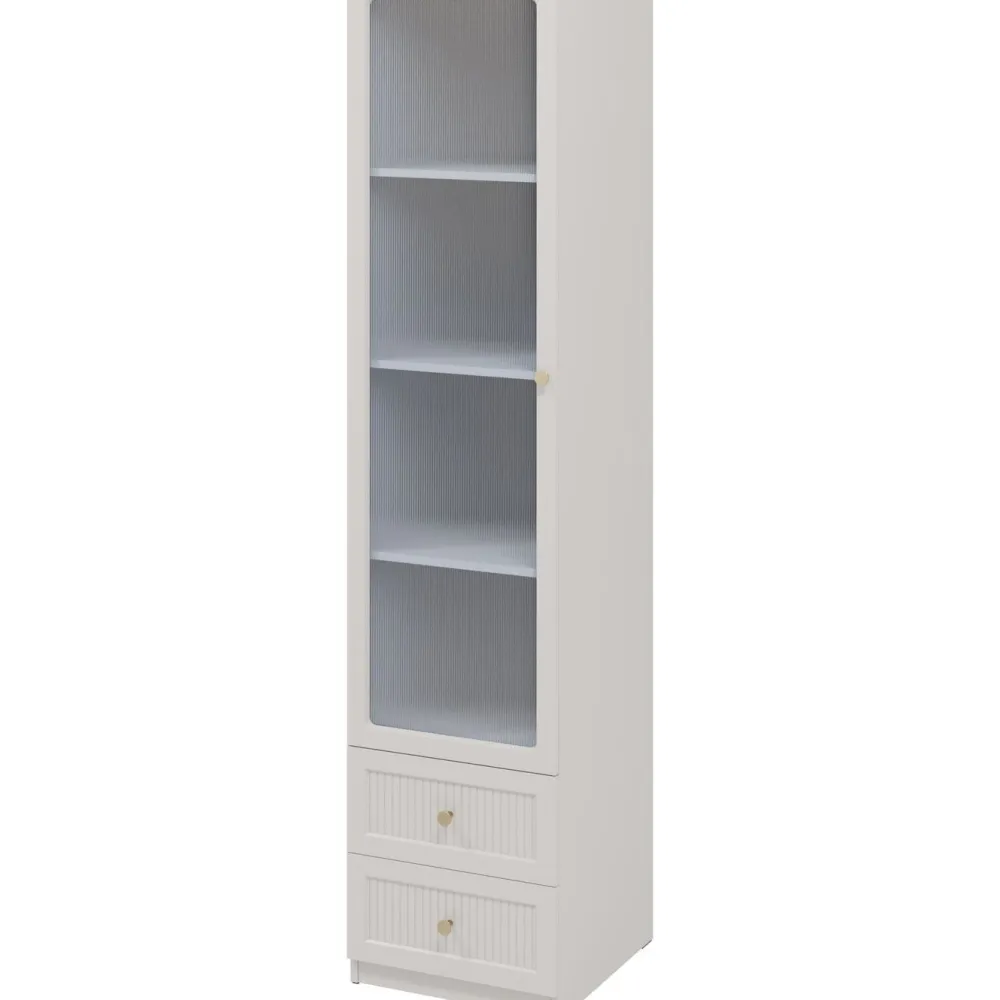 Discount Vitriini FERENA 1D2SZ, 46x201cm, beige Vitriinit