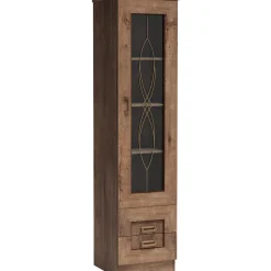 Vitriini TADEUSZ 10 L, 46x191cm, ruskea*Nomla Outlet