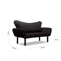 Vuodesohva Chatto, 2-istuttava, eri värejä*Linento Furniture Best