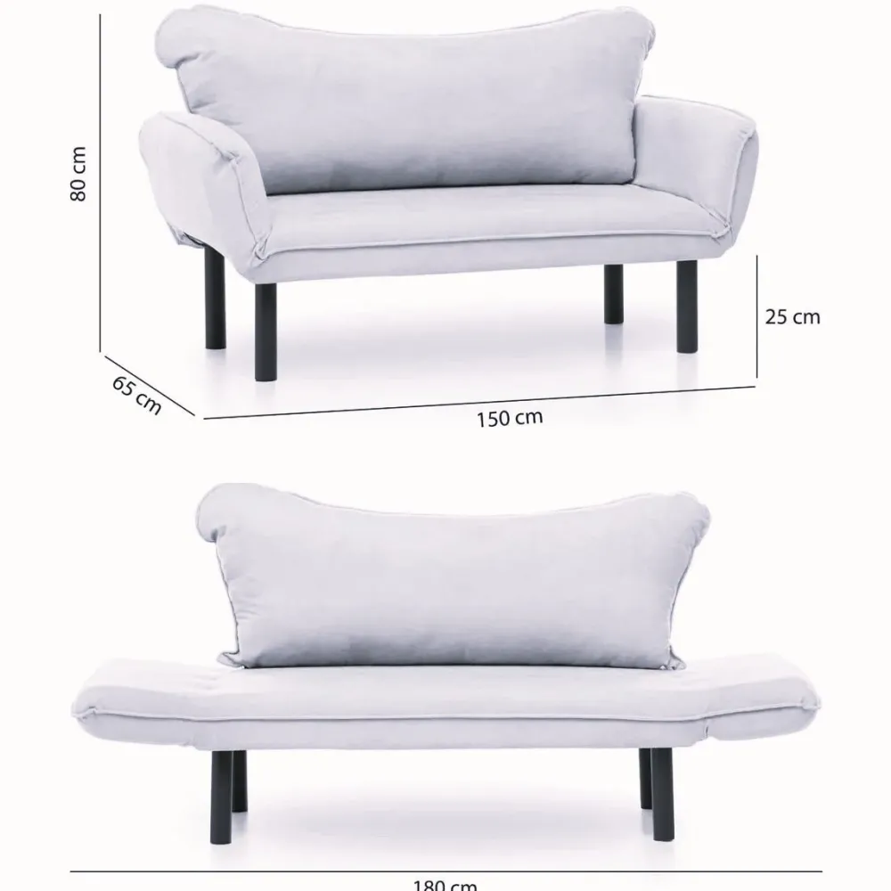 Vuodesohva Chatto, 2-istuttava, eri värejä*Linento Furniture Best