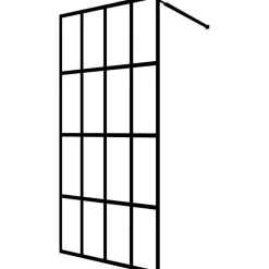 Online Walk-in suihkun seinäke karkaistu lasi 140x195cm Suihkuseinät