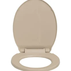 WC-istuimen kansi pehmeästi sulkeutuva beige soikea*FinePRICE Discount
