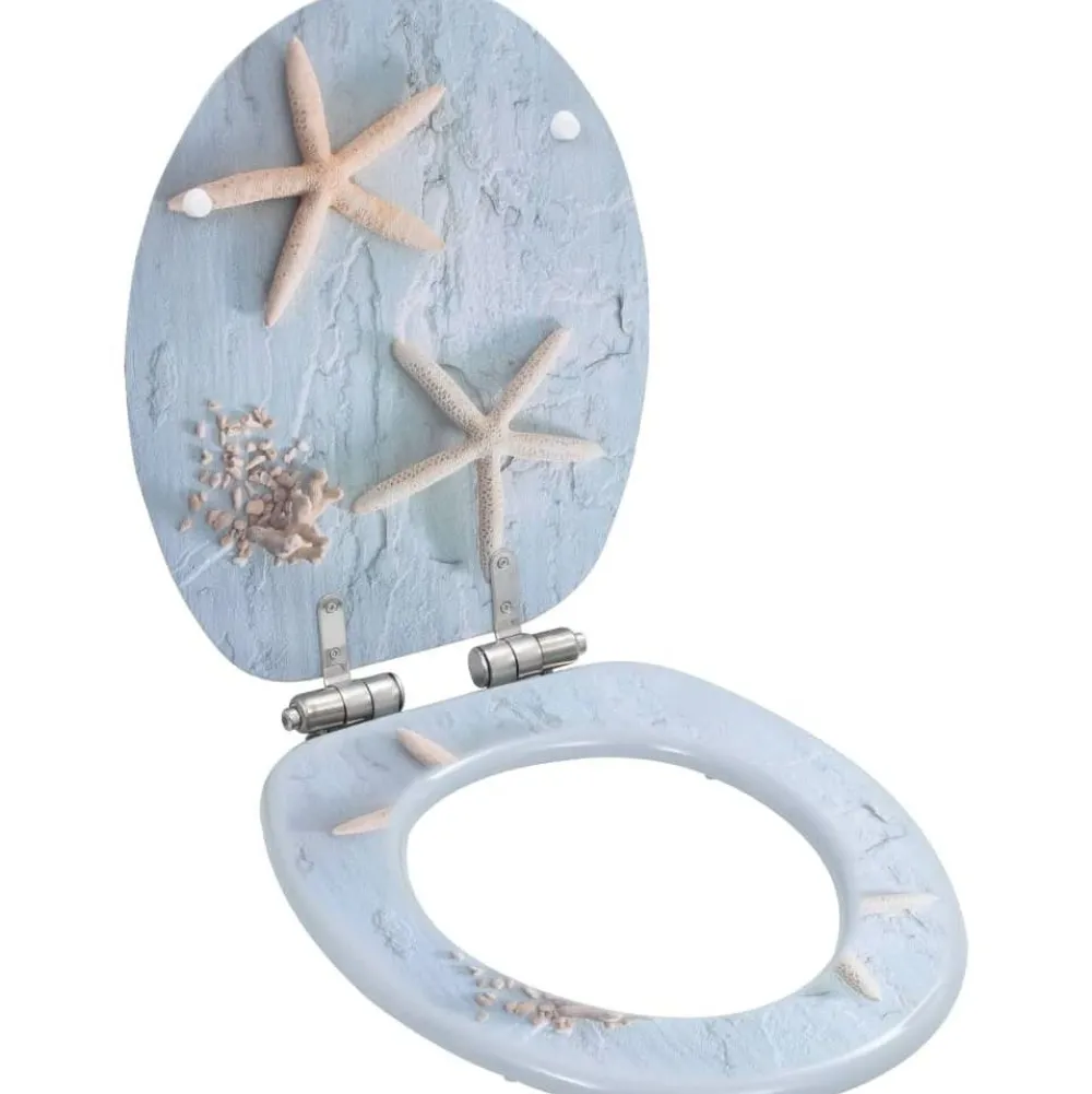 Clearance WC-istuimen kansi soft-close MDF meritähtikuosi Wc-Istuinten Varaosat