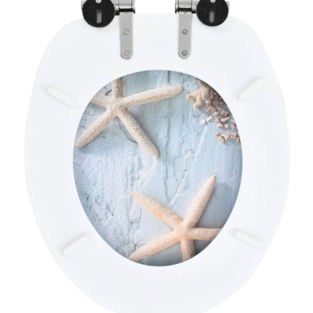 Clearance WC-istuimen kansi soft-close MDF meritähtikuosi Wc-Istuinten Varaosat