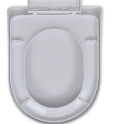 Hot WC-istuimen kansi soft-close neliö valkoinen Wc-Istuinten Varaosat