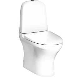WC-istuin Estetic 8300 piilo S/P-lukko, Hygienic Flush, C+, mattavalkoinen*Gustavsberg New