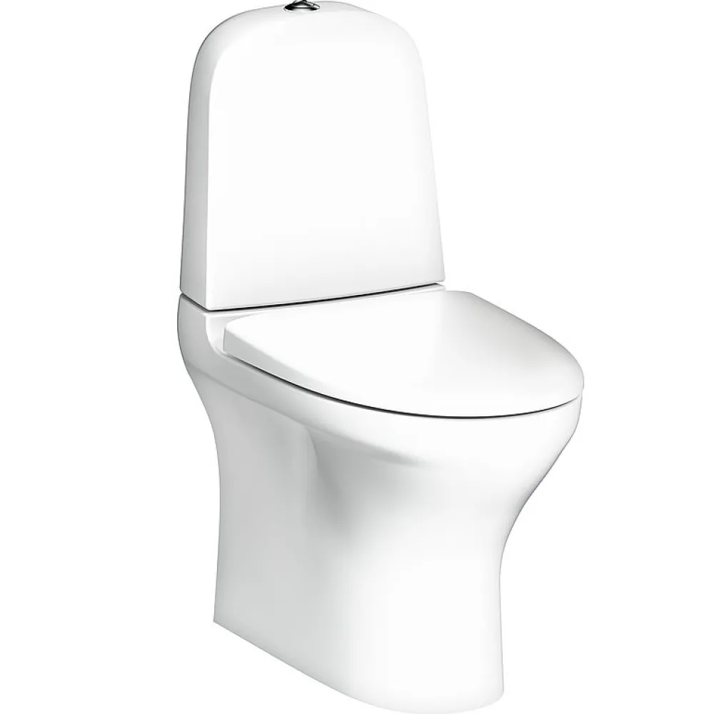 WC-istuin Estetic 8300 piilo S/P-lukko, Hygienic Flush, C+, mattavalkoinen*Gustavsberg New