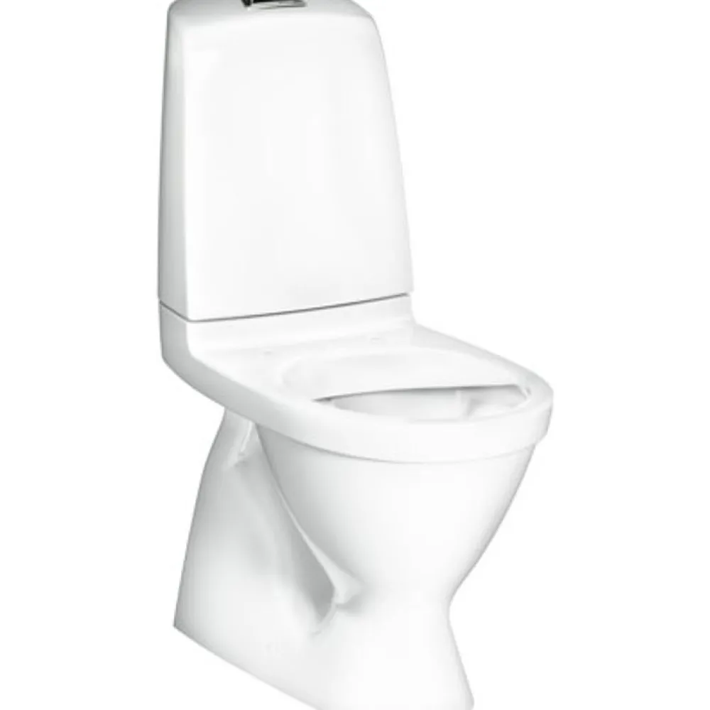 Discount WC-istuin Nautic 1500 Hygienic Flush kaksoishuuhtelu kanneton piilo S-Lukko Wc-Istuimet, Viemäröinti Lattiaan (S-Lukko)|Wc-Istuimet Ilman Huuhtelukaulusta