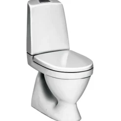 New WC-istuin Nautic 1500 Hygienic Flush kaksoishuuhtelu 4/2,5 l S-lukko avoin huuhtelukaulus soft closing kansi Wc-Istuimet, Viemäröinti Lattiaan (S-Lukko)|Wc-Istuimet Ilman Huuhtelukaulusta
