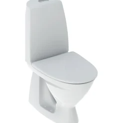 Online WC-istuin Basic, piilo-S-lukko, 2-huuhtelu, istuinkannella Wc-Istuimet, Viemäröinti Lattiaan (S-Lukko)