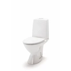 Outlet WC-istuin Glow 63 kanneton ilman kiinnitysreikiä 2-huuhtelu peruskorjausmalli Wc-Istuimet, Viemäröinti Lattiaan (S-Lukko)|Wc-Istuimet Ilman Huuhtelukaulusta