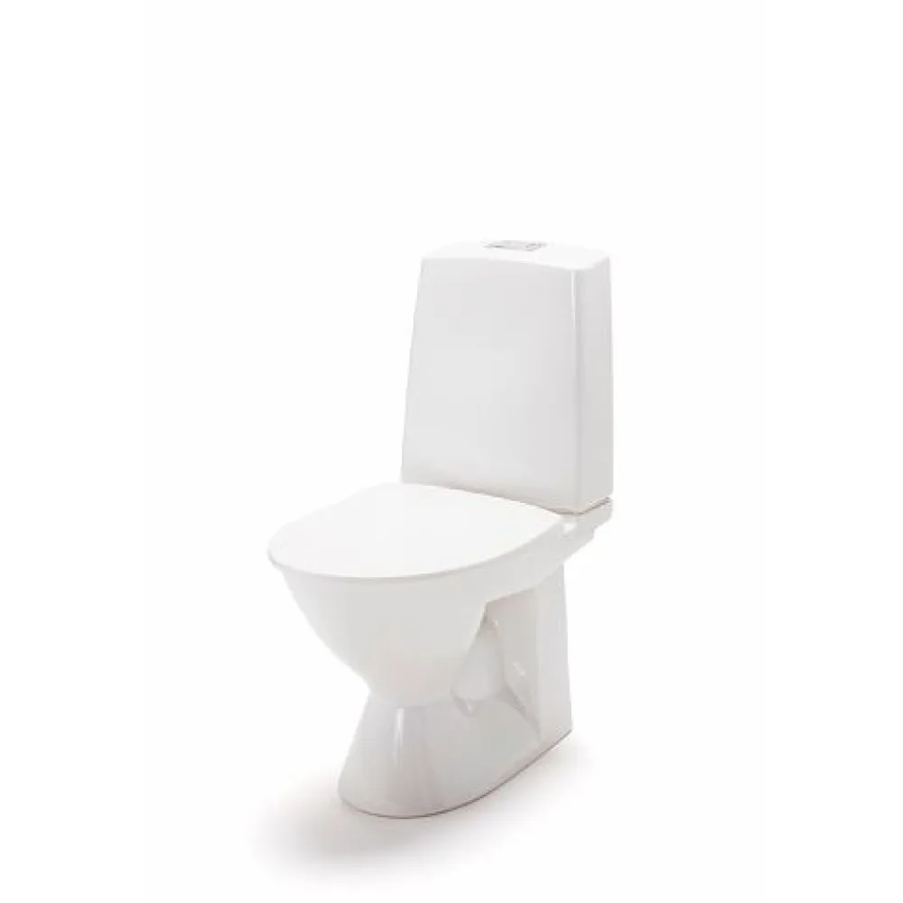 WC-istuin Glow 60 kanneton kiinnitysrei'illä 1-huuhtelu*Ido Best