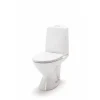 Online WC-istuin Glow 63 kanneton kiinnitysrei'illä 2-huuhtelu poistoputki oikealle Wc-Istuimet, Viemäröinti Lattiaan (S-Lukko)|Wc-Istuimet Ilman Huuhtelukaulusta