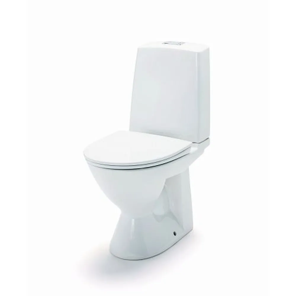 WC-istuin Glow 61 kanneton P-lukko 2-huuhtelu*Ido Hot