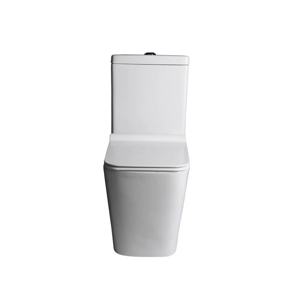 Discount WC-istuin Porta soft-close -kannella kaksoishuuhtelu Wc-Istuimet, Viemäröinti Taakse (P-Lukko)