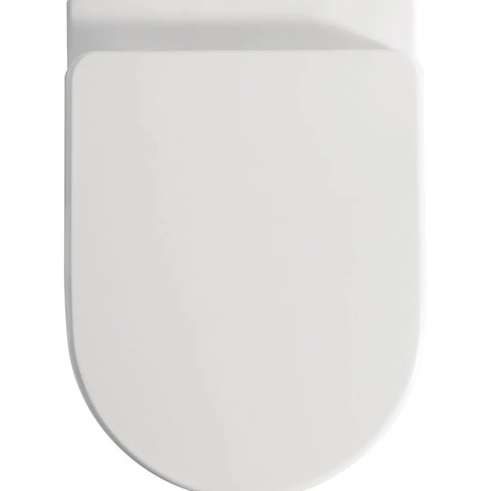 WC-istuin Flo Rimless seinämalli valkoinen Wc-Istuimet, Viemäröinti Taakse (P-Lukko)