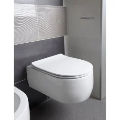 WC-istuin Flo seinämalli valkoinen*Kerasan Hot