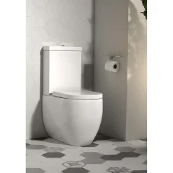 WC-istuin Flo Set 3/6l kaksoishuuhtelu S/P-lukko valkoinen*Kerasan Discount