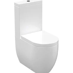 WC-istuin Flo Set 3/6l kaksoishuuhtelu S/P-lukko valkoinen*Kerasan Discount
