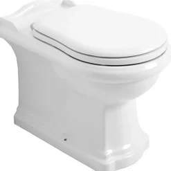 Hot WC-istuin Retro lattiamalli S/P-lukko valkoinen Wc-Istuimet, Viemäröinti Taakse (P-Lukko)