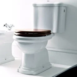 WC-istuin Retro 3 S-lukko pronssi 3/6l kaksoishuuhtelu*Kerasan Discount