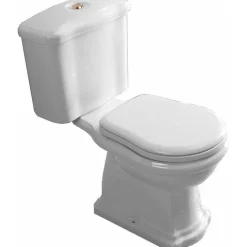 WC-istuin Retro 3 S-lukko pronssi 3/6l kaksoishuuhtelu*Kerasan Discount