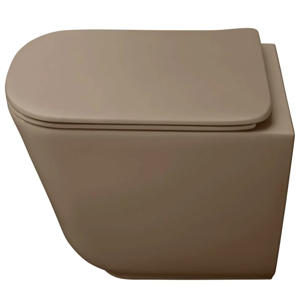 WC-istuin Tribeca Rimless 5118 lattiamalli S/P-lukko matta eri värejä*Kerasan Hot