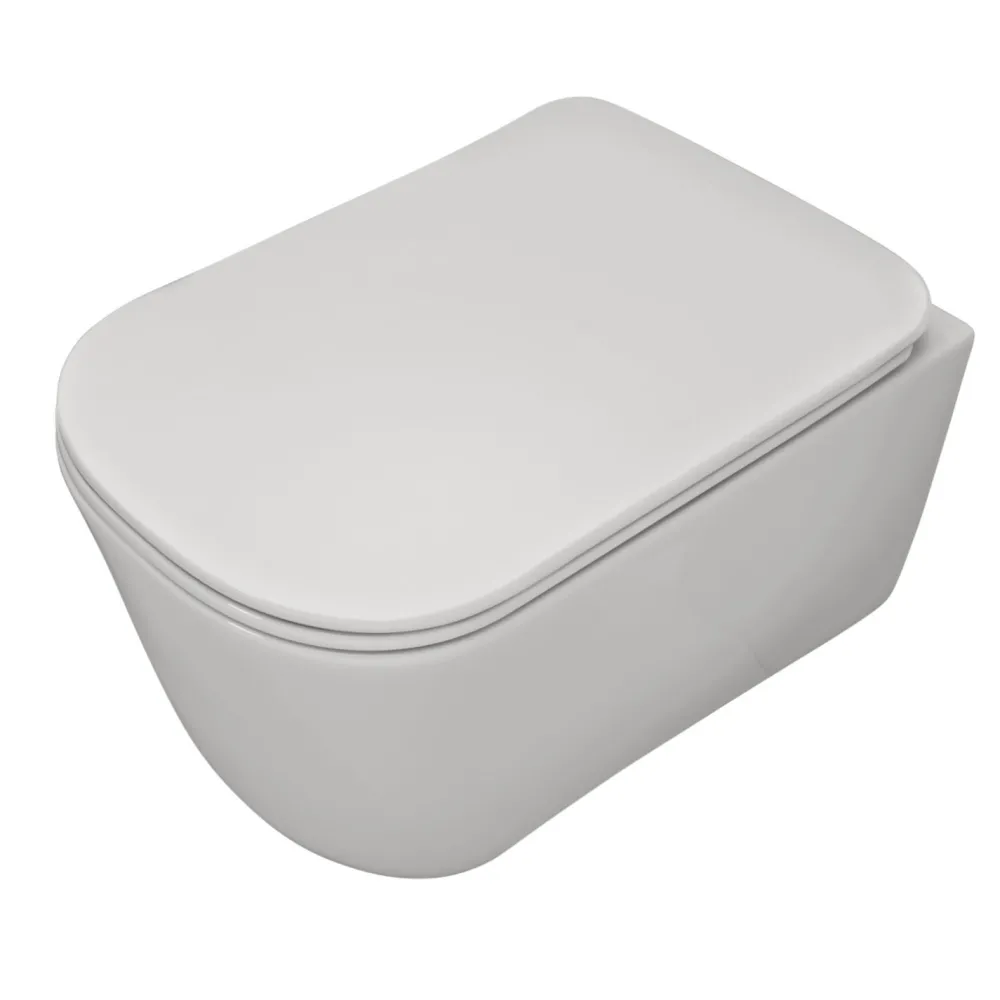 WC-istuin Tribeca Rimless 5114 Rimless seinämalli matta eri värejä Wc-Istuimet Ilman Huuhtelukaulusta|Wc-Istuimet, Viemäröinti Taakse (P-Lukko)