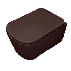WC-istuin Tribeca Rimless 5114 Rimless seinämalli matta eri värejä Wc-Istuimet Ilman Huuhtelukaulusta|Wc-Istuimet, Viemäröinti Taakse (P-Lukko)