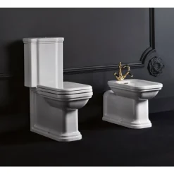 WC-istuin Waldorf 3 3/6l kaksoishuuhtelu pronssi*Kerasan Hot