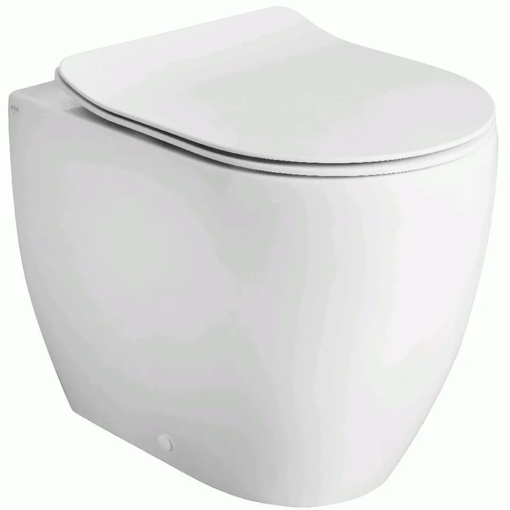 Outlet WC-istuin Glomp, back to wall, huuhtelukaulukseton, matta, eri värejä Wc-Istuimet Ilman Huuhtelukaulusta
