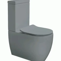 WC-istuin Glomp, huuhtelukaulukseton, valkoinen Wc-Istuimet Ilman Huuhtelukaulusta