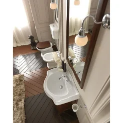 WC-istuin Retro Low, S-lukko, valkoinen, eri värejä*Lavabo