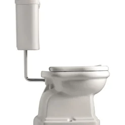 WC-istuin Retro Low, S-lukko, valkoinen, eri värejä*Lavabo